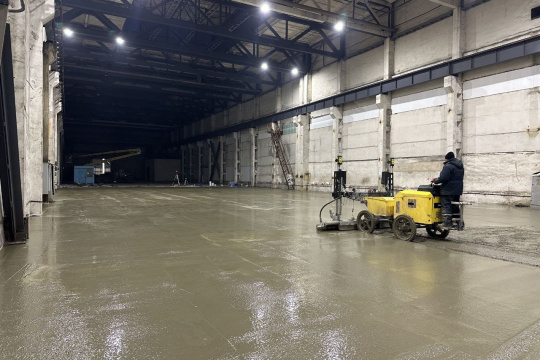 ООО Мидеа Рефрижератор Мануфактуринг. Этап 1 производства промышленного пола