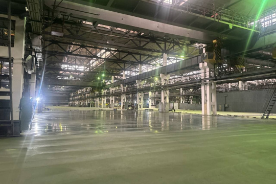 ООО Мидеа Рефрижератор Мануфактуринг. Этап 5 производства промышленного пола