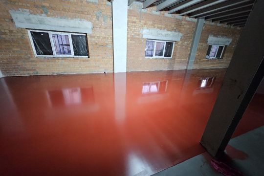 ООО Зубр Энерджи, г. Пинск. Этап 1 производства промышленного пола